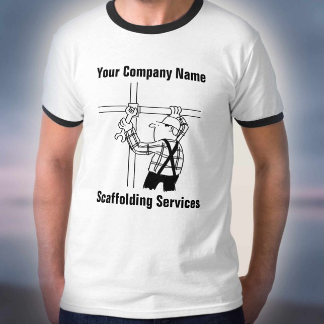T-shirt Services d'échafaudage Monteur d'échafaudage (Créateur téléchargé)