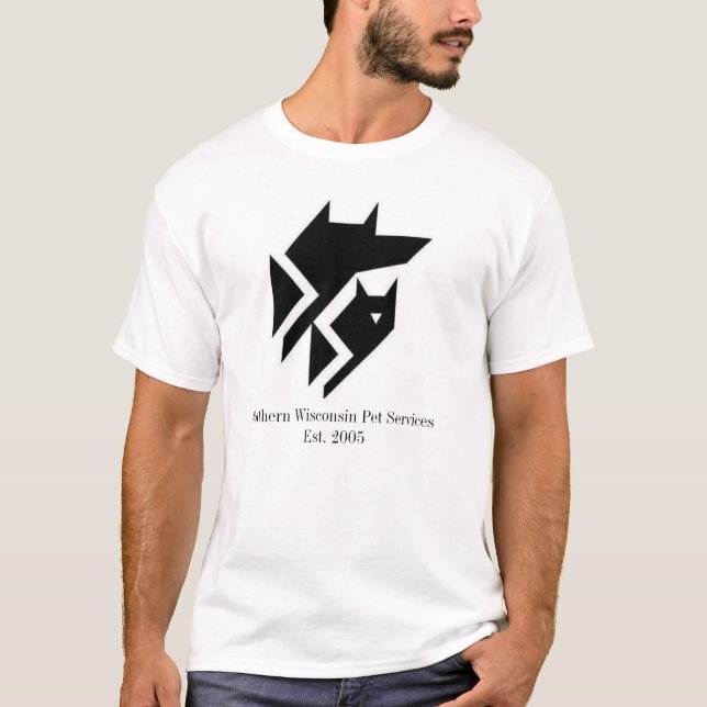 T-shirt Services du sud d'animal familier du Wisconsin (Devant)