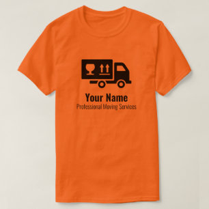 T-shirt Services mobiles personnalisables orange