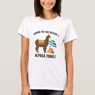 T-shirt Serviette Alpaca