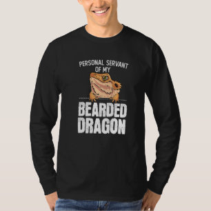 T-shirt Serviteur Personnel De Mon Dra Porté De Dragon