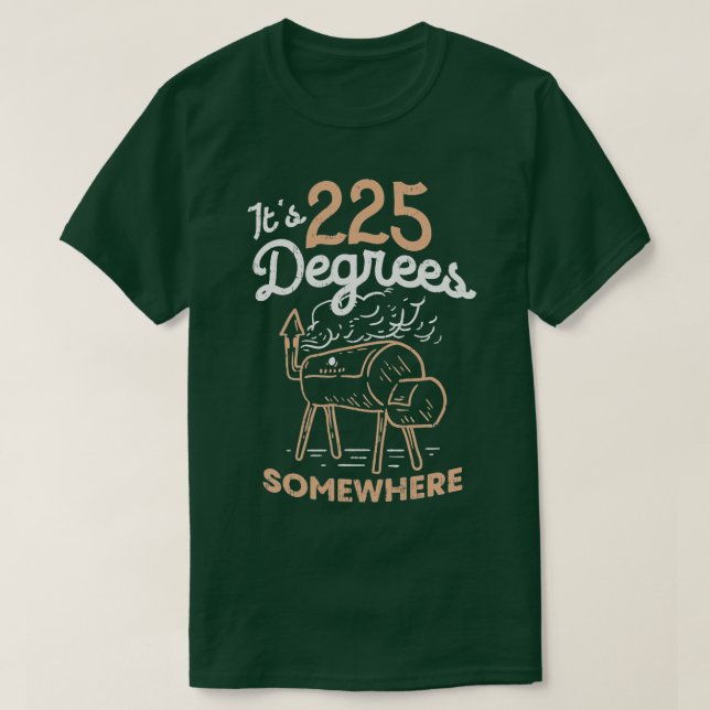 T-shirt Ses 225 Degrés Quelque Part (Design devant)