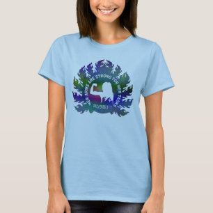 T-shirt Ses bras sont forts Proverbes 31:17 foi chrétienne