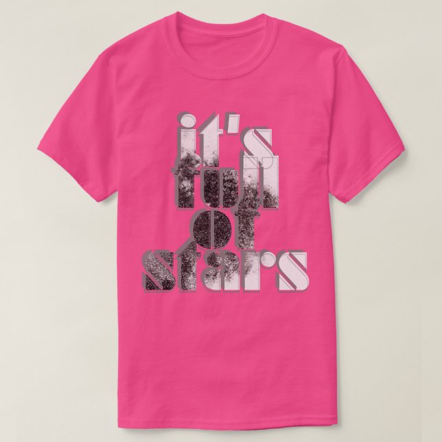 T-shirt ses étoiles (Design devant)