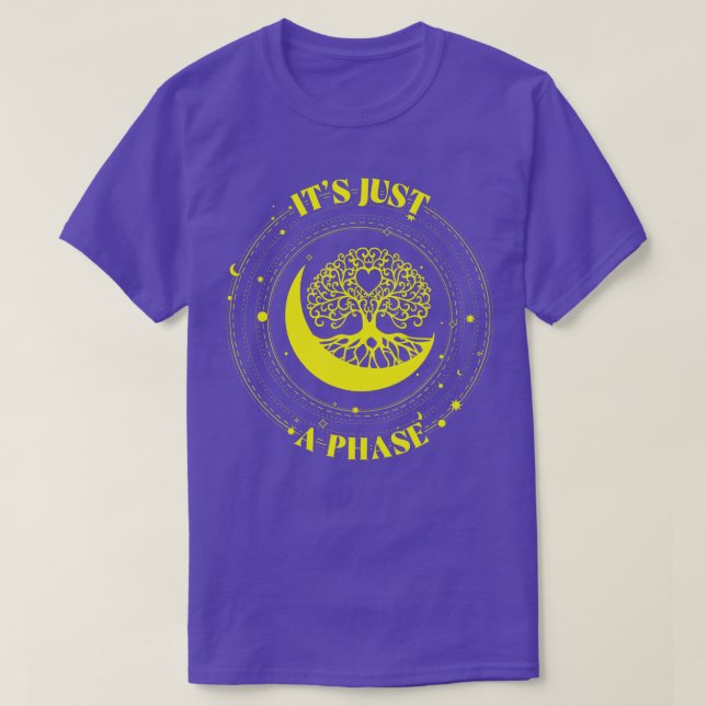 T-shirt Ses Phases Juste Lune Total Solars Éclipse Astrono (Design devant)