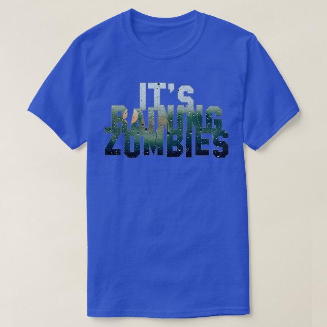 T-shirt Ses Zombies pluvieuses (Design devant)