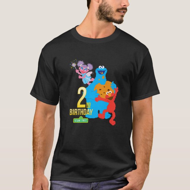 T-shirt Sesame Street 2e anniversaire Premium (Devant)