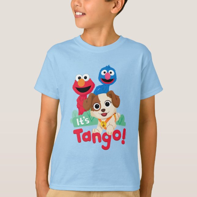 T-shirt Sesame Street | C'est Tango avec Elmo et Grover (Devant)