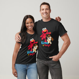 T-shirt Sesame Street   Elmo & Tango en course