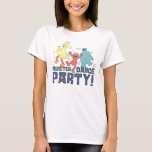 T-shirt Sesame Street   Monster Dance Party