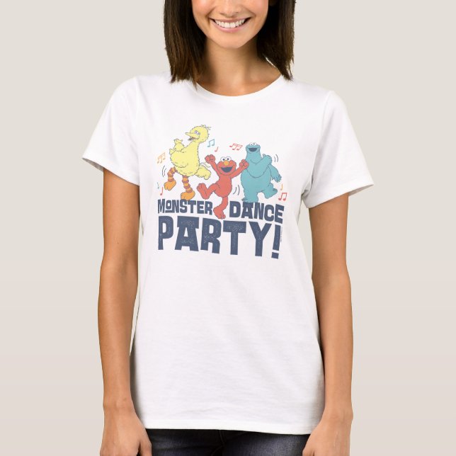 T-shirt Sesame Street | Monster Dance Party (Devant)