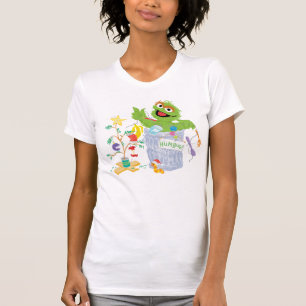 T-shirt Sesame Street Oscar - Sapin de Noël
