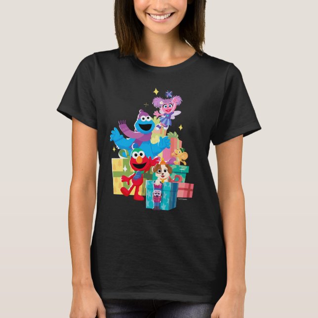 T-shirt Sesame Street Pals and Presents (Devant)