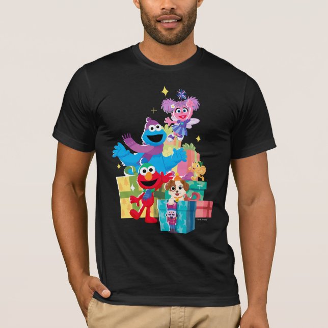T-shirt Sesame Street Pals and Presents (Devant)