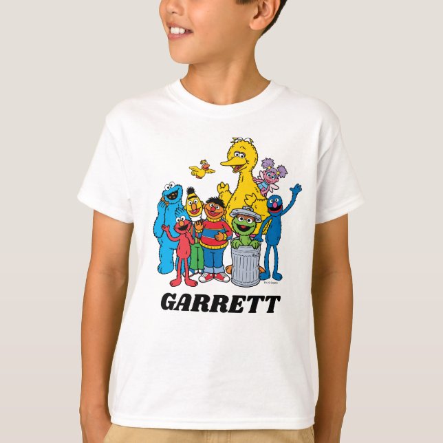 T-shirt Sesame Street Pals Wing (Devant)