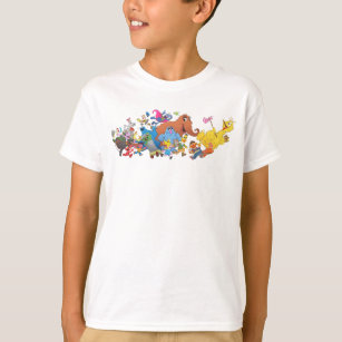 T-shirt Sesame Street Run ! Illustration de caractère