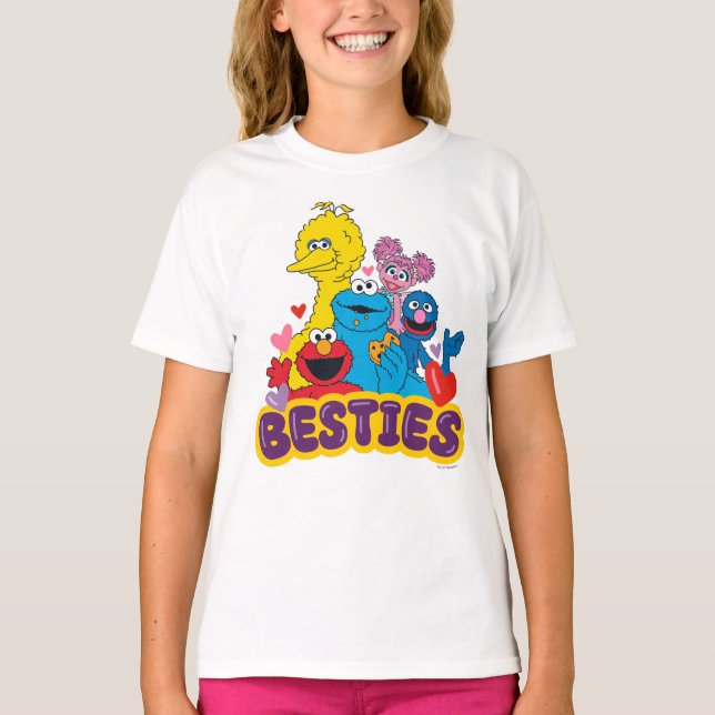 T-shirt Sesame Street Valentine Besoins (Devant)
