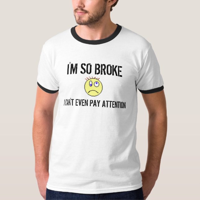 T-shirt S'est ainsi cassé (Devant)