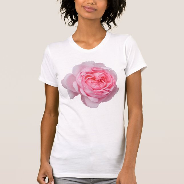 T-shirt S'est levé est rose (Devant)