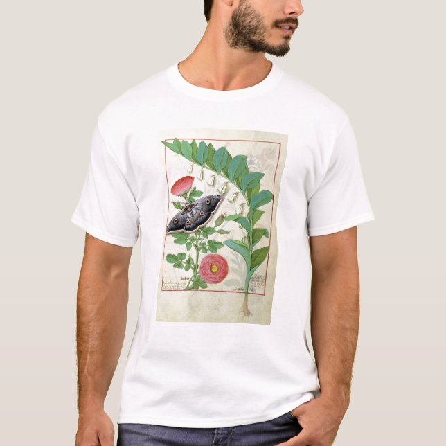 T-shirt S'est levé et le Polygonatum (Devant)