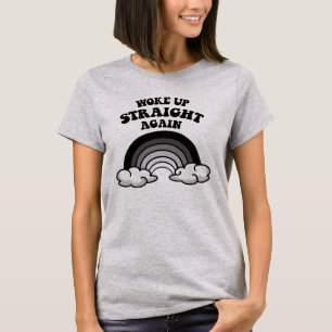 T-shirt S'est réveillé droit à nouveau