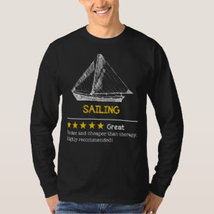 T-shirt Set Sail for Smiles : Voile - Moins cher, Plus rap