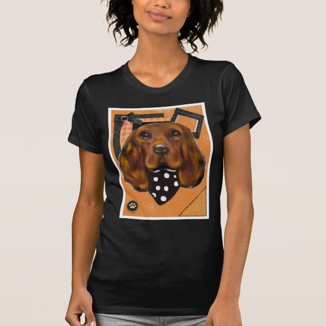 T-SHIRT SETTER IRLANDAIS (Devant)