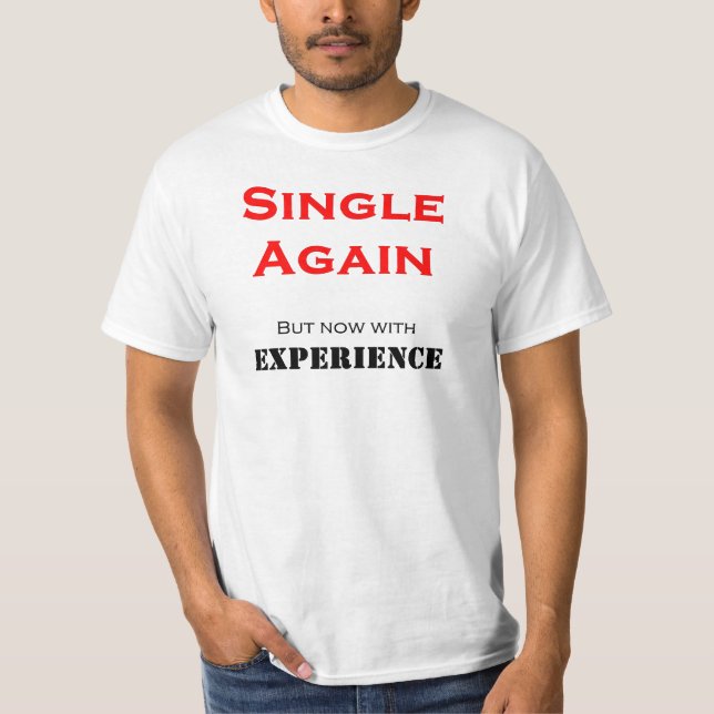 T-shirt Seul à nouveau (Devant)