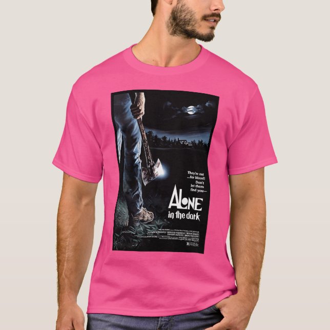 T-shirt Seul Dans L'Obscurité (Devant)