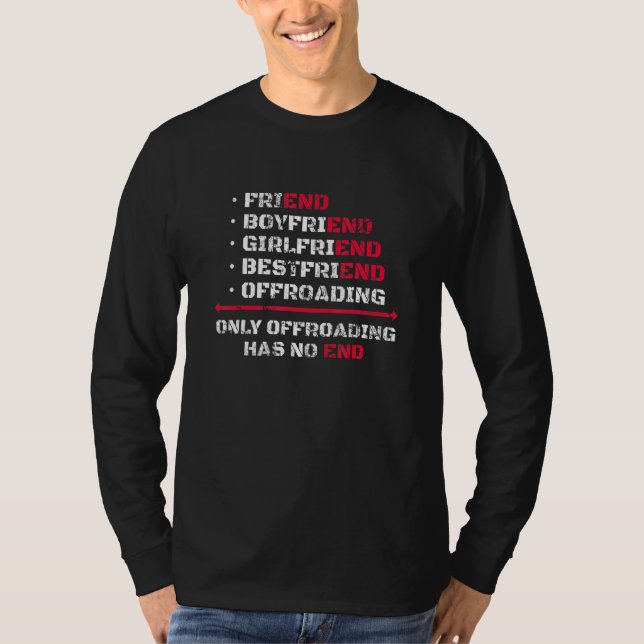 T-shirt Seul le Tout-Terrain N'a Pas de Fin (Devant)