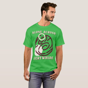 T-shirt Seul Partout Voyager Solo