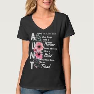 T-shirt Seule Une Tante Peut Donner Des Hugues Comme Une M