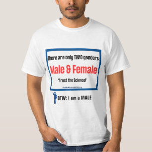 T-shirt seulement 2 Genders ~ Pour MALES seulement