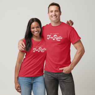 T-shirt Seulement en Amérique Recharges Gratuites Humour d