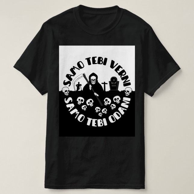 T-shirt Seulement Fidèle à Toi, Seulement Dévoué à Toi (Design devant)