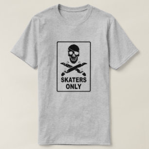 T-shirt seulement pour les patineurs