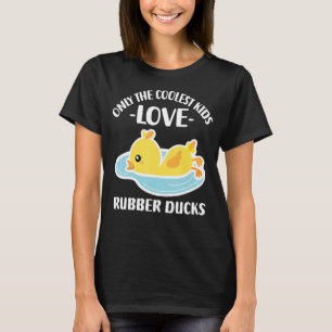T-shirt Seuls Les Enfants Les Plus Cools Aiment Les Canard
