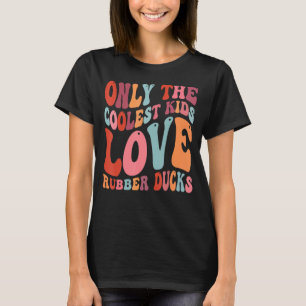 T-shirt Seuls Les Enfants Les Plus Cools Aiment Les Canard