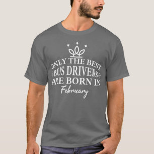 T-shirt Seuls Les Meilleurs Chauffeurs De taxi Sont Nés En