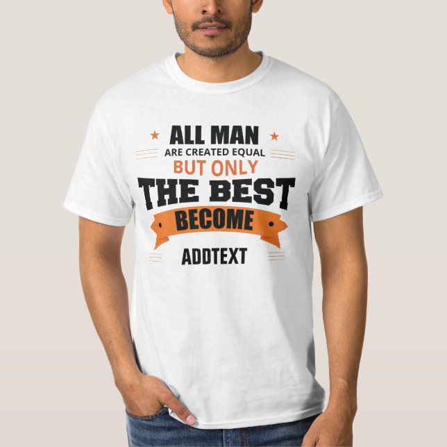 T-shirt Seuls les meilleurs deviennent... (Devant)