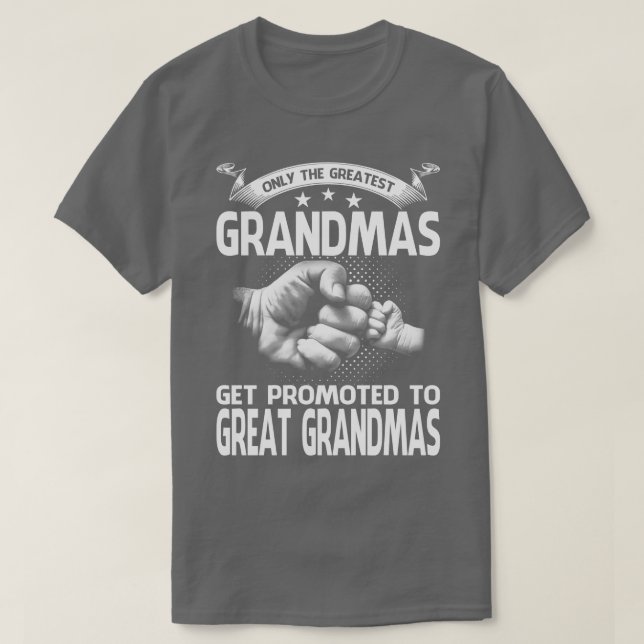 T-shirt Seuls Les Plus Grands Grands Grand-Mères Sont Prom (Design devant)