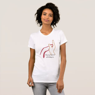 T-shirt Seuls mes chiens ne me trahiront pas