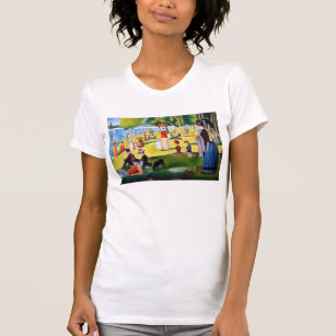 T-shirt Seurat : Un dimanche à la La grand Jatte