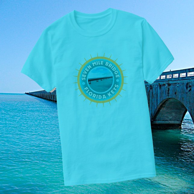 T-shirt Seven Mile Bridge Florida Keys (Créateur téléchargé)
