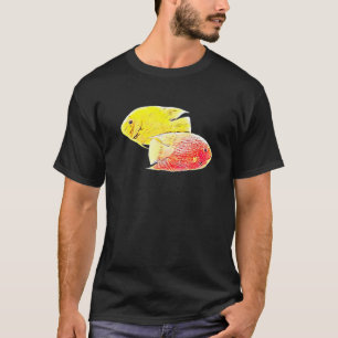 T-shirt Severum Cichlids Aquarium sud-américain Cichlid