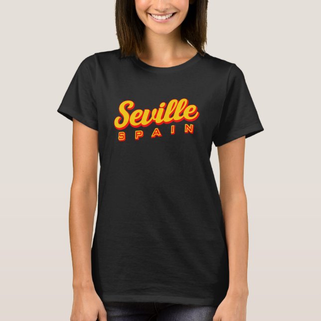 T-shirt Séville Espagne (Devant)
