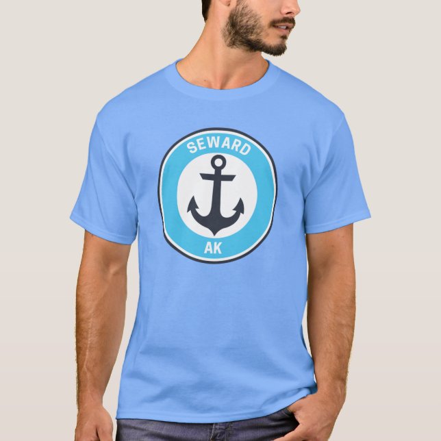 T-shirt Seward Alaska vintage (Devant)