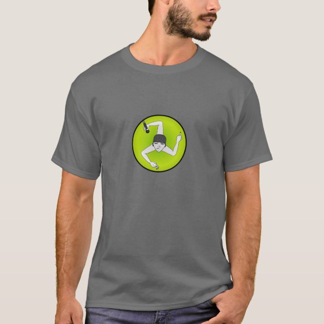 T-shirt Sewerside "Trinacria " (Devant)
