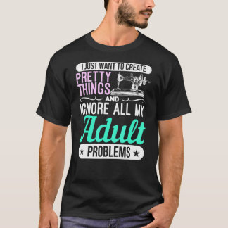 T-shirt Sewing Machine Pretty And Things Adult Prob