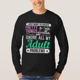 T-shirt Sewing Machine Pretty And Things Adult Prob